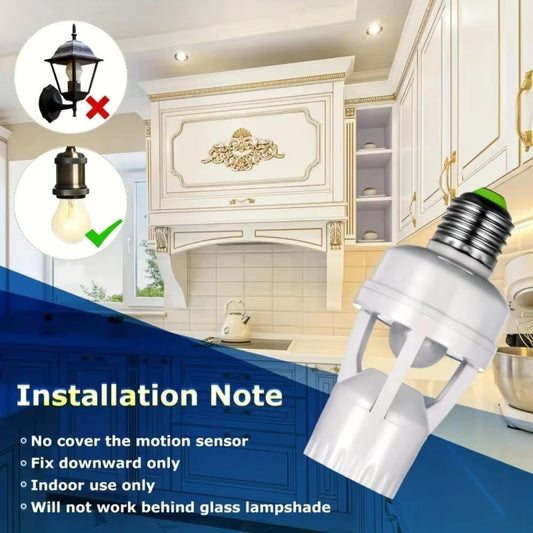 Smart Motion Sensor Light Bulb Holder 2