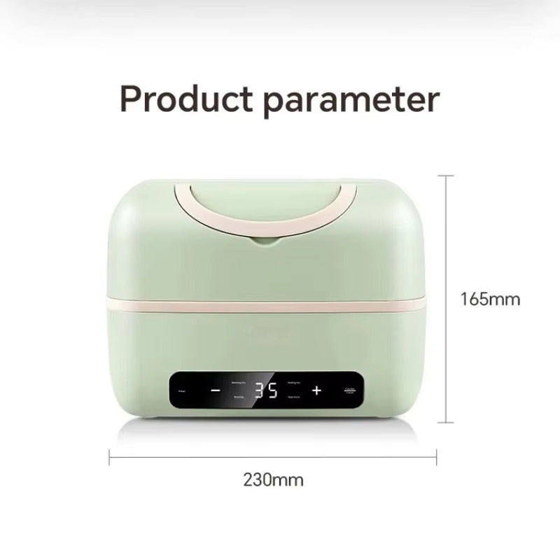 Portable Electric Lunch Box with Double-Layer 5