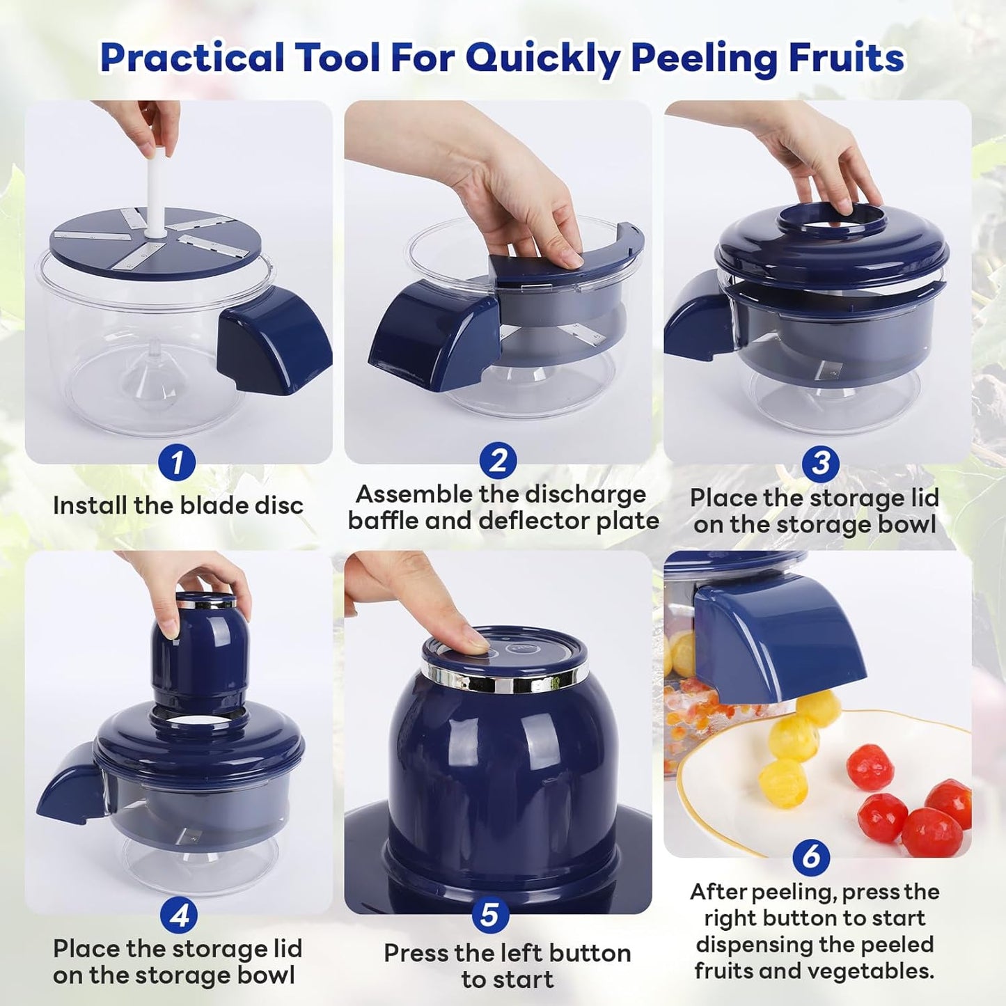 Electric Fruit Peeler Machine 6