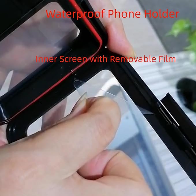 Waterproof Motorcycle Phone Mount Holder 3