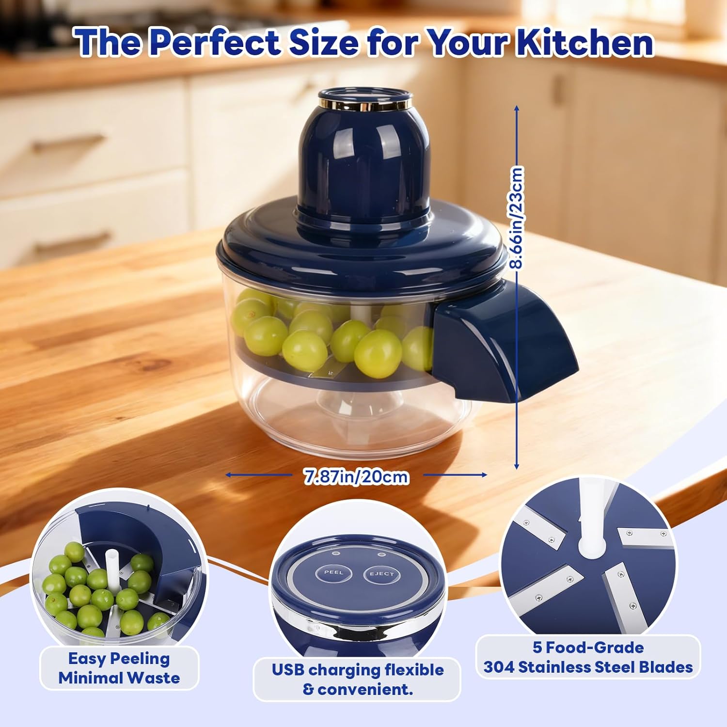Electric Fruit Peeler Machine 2