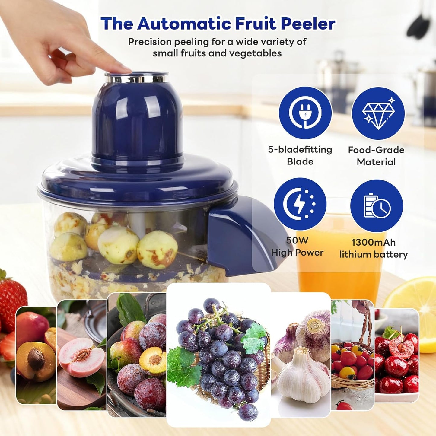 Electric Fruit Peeler Machine 4