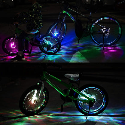 Rechargeable Bike Wheel Lights 4