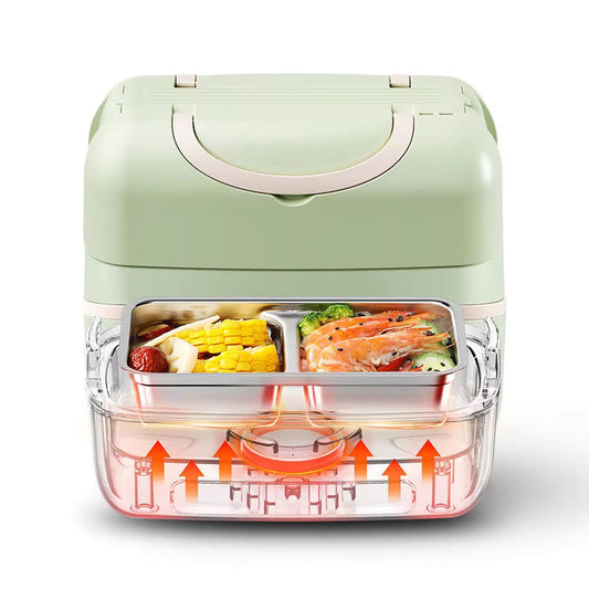 Portable Electric Lunch Box with Double-Layer 2