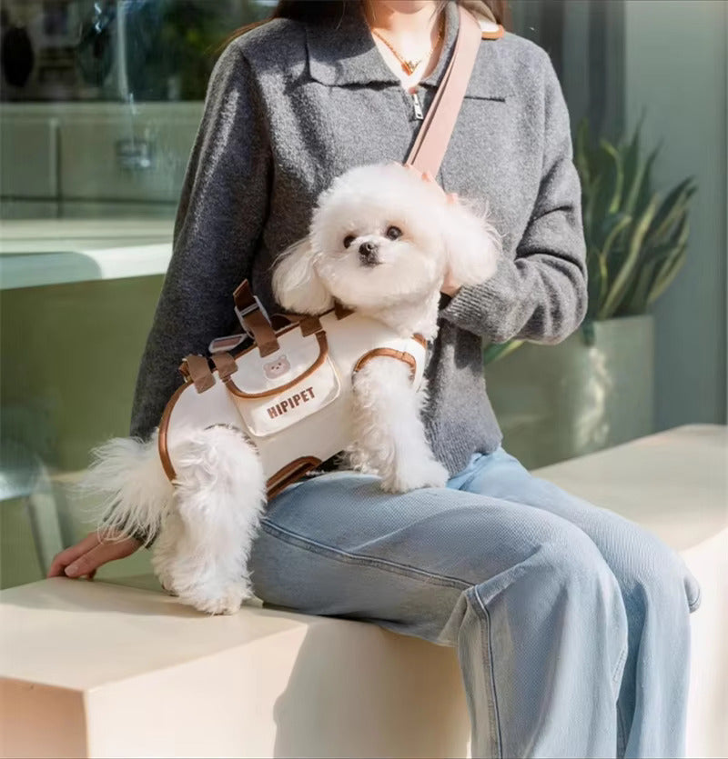Small Dog Whole Body Lift Harness Pet Backpack 4
