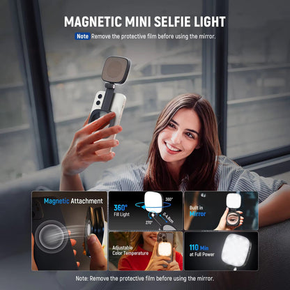 Magnetic Selfie Light Compatible with MagSafe iPhone 2