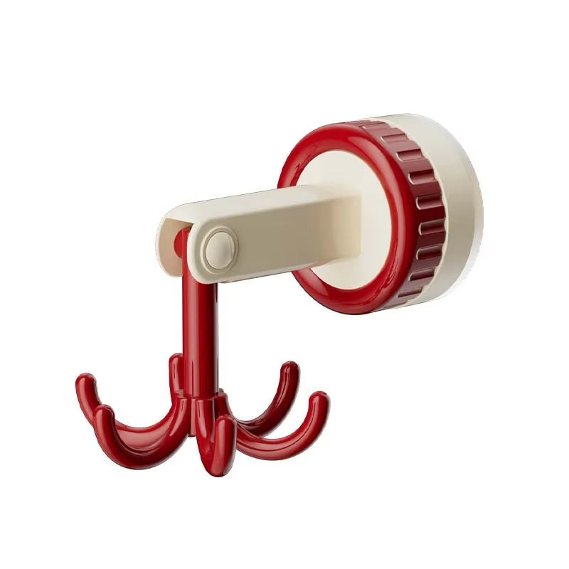 Suction Cup Six-Claw Rotating Hook 2