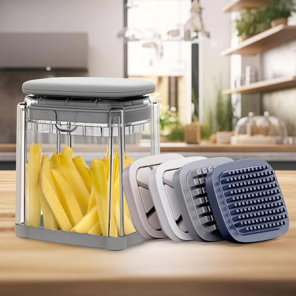 French Fry Cutter 4-in-1 4