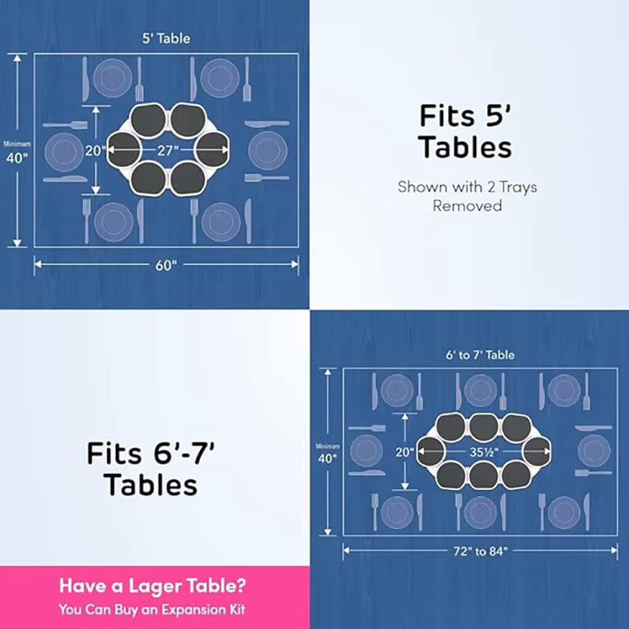 Lazy Susans Revolution Dining Tables 12