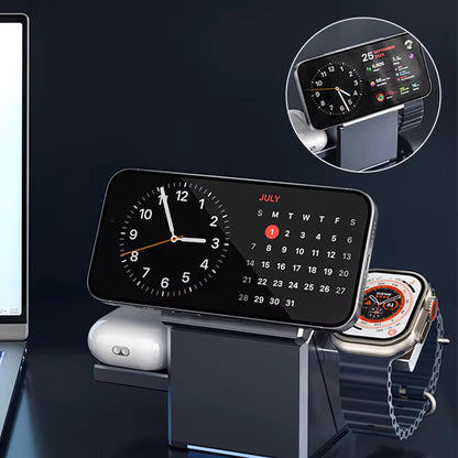 3-in-1 Foldable Magnetic Wireless Charging Station 4