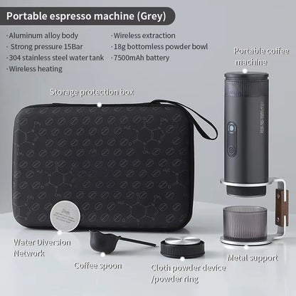 Portable Coffee Maker Espresso Machine 10