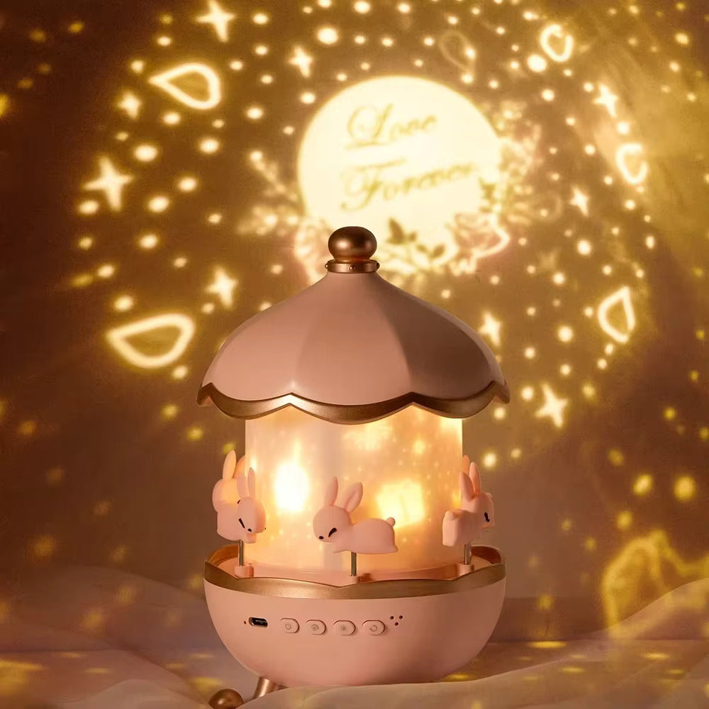Baby Night Light Projector with White Noise & 21 Colors & 15 Films 4