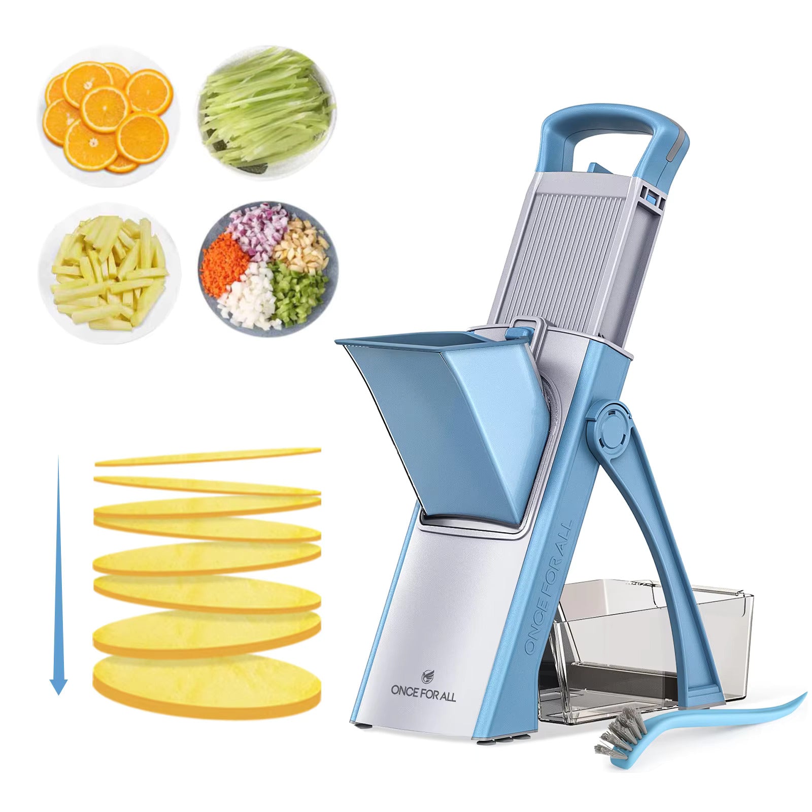 Multifunctional Safe Hand Mandoline Slicer 1