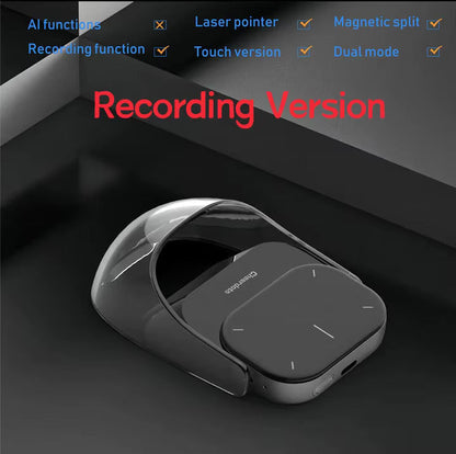 Detachable Air Mouse Wireless Touchpad All-in-one Pocket AI Recording ChatGPT Enabled Mouse Customized Gaming Mouse 6