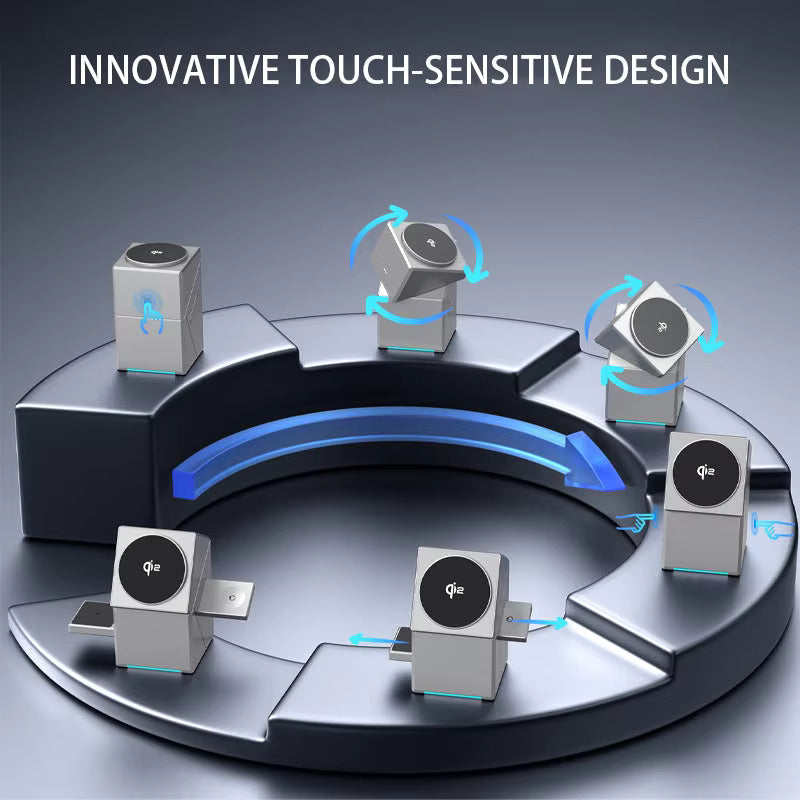 3-in-1 Foldable Magnetic Wireless Charging Station 6