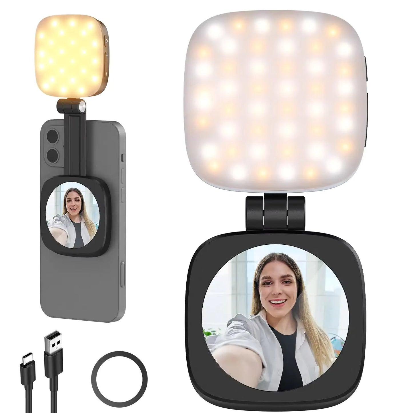 Magnetic Selfie Light Compatible with MagSafe iPhone 1