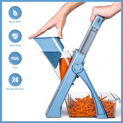 Multifunctional Safe Hand Mandoline Slicer 5