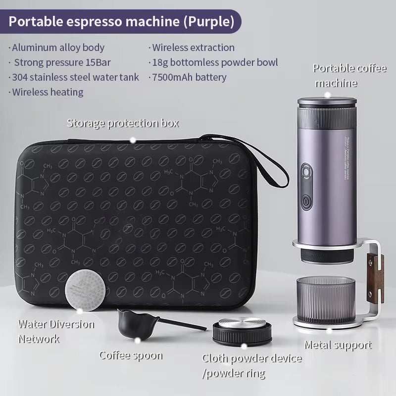 Portable Coffee Maker Espresso Machine 9