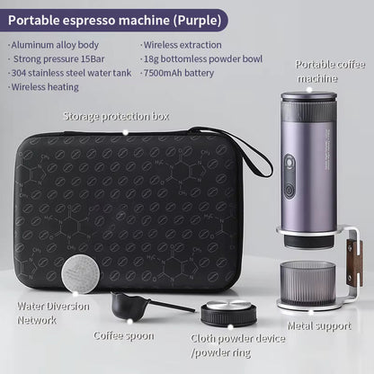 Portable Coffee Maker Espresso Machine 9