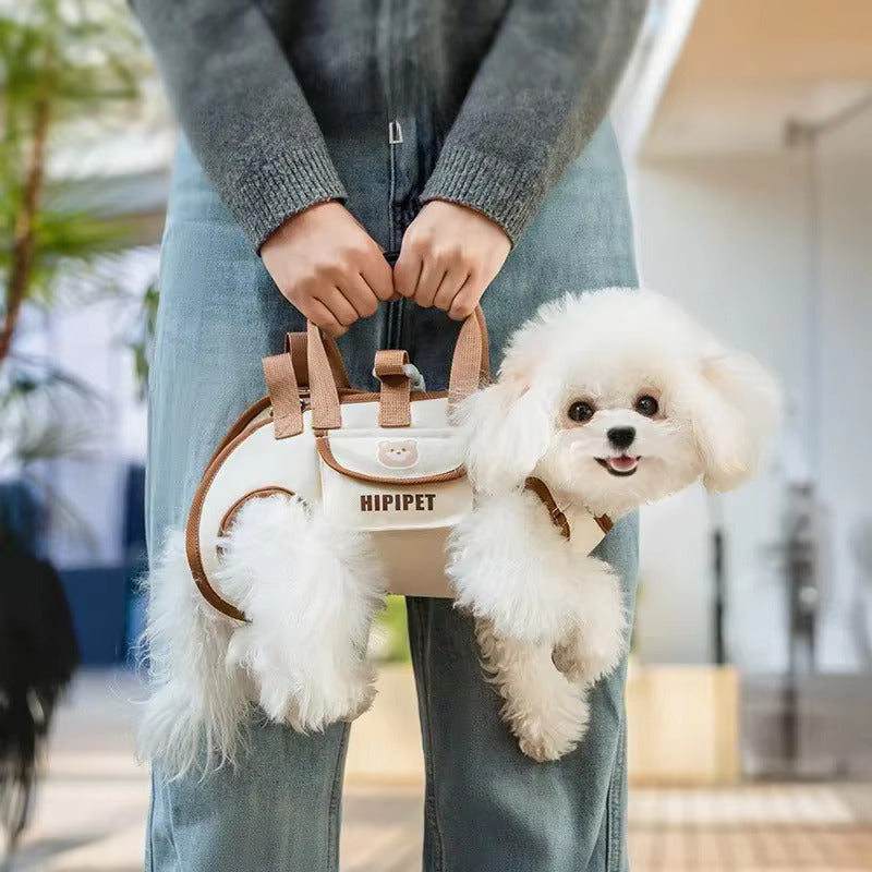 Small Dog Whole Body Lift Harness Pet Backpack 5