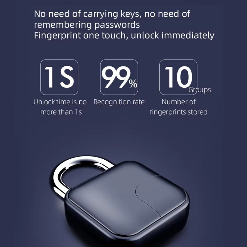Smart Fingerprint Padlock 2