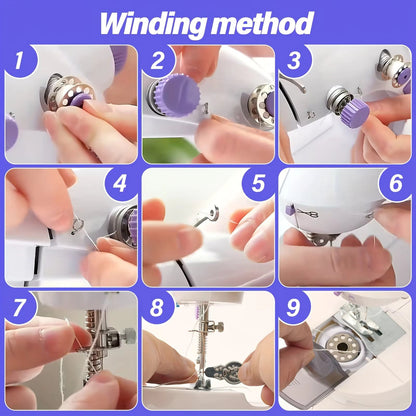 Mini Portable Sewing Machine 5