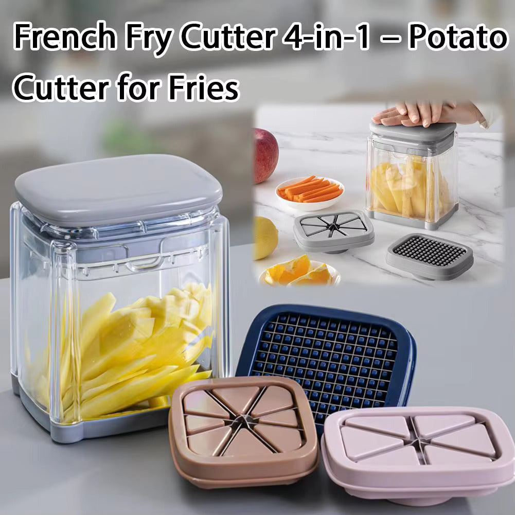 French Fry Cutter 4-in-1 2