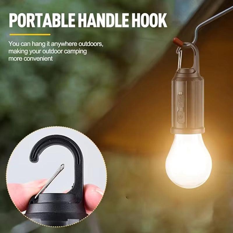 New solar powered charging camping lamp 2