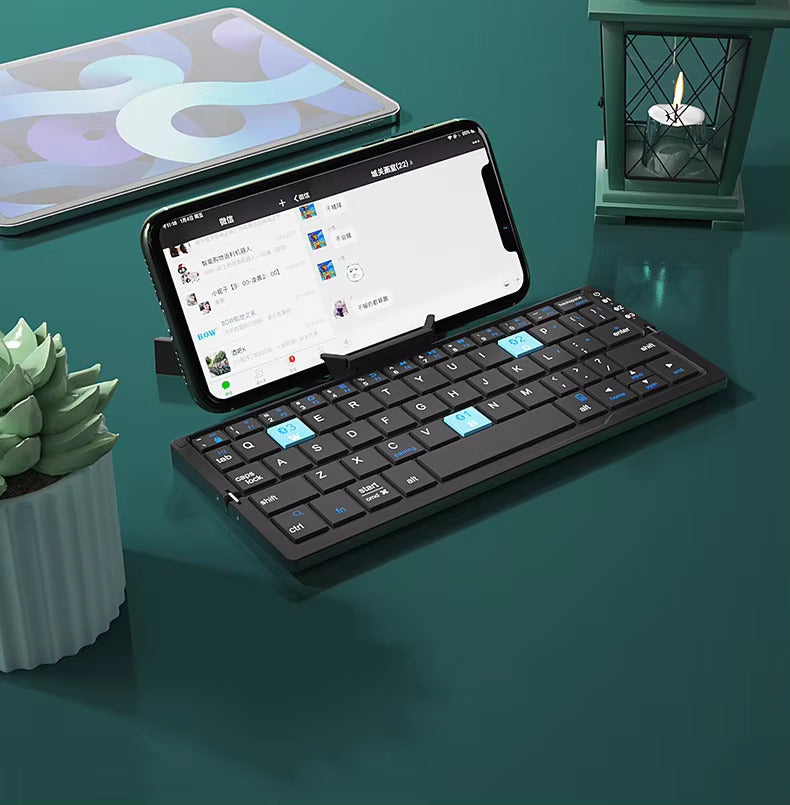 Mini Folding Bluetooth Wireless Keypad 1