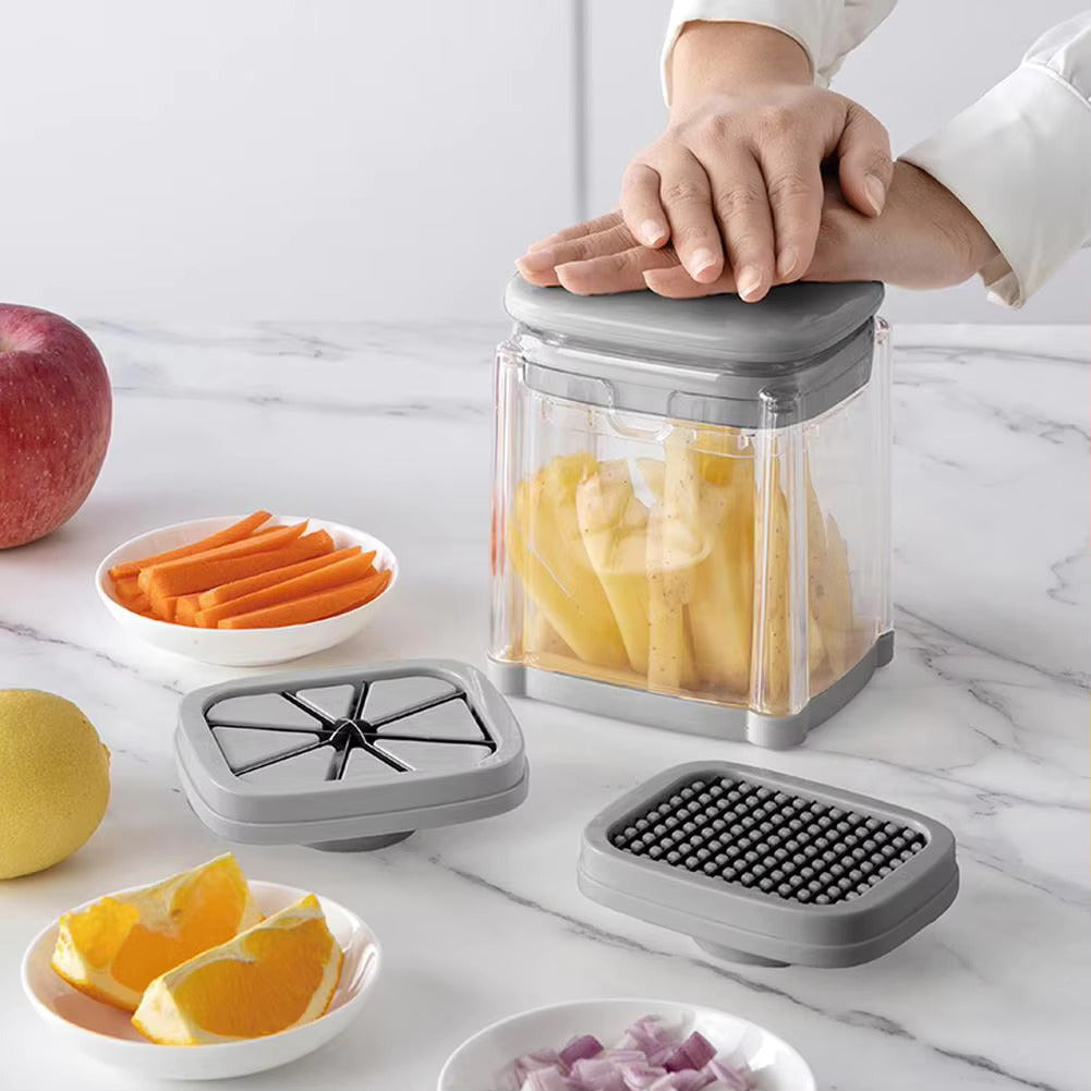French Fry Cutter 4-in-1 1