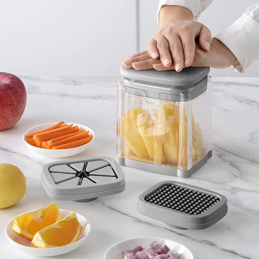 French Fry Cutter 4-in-1 1