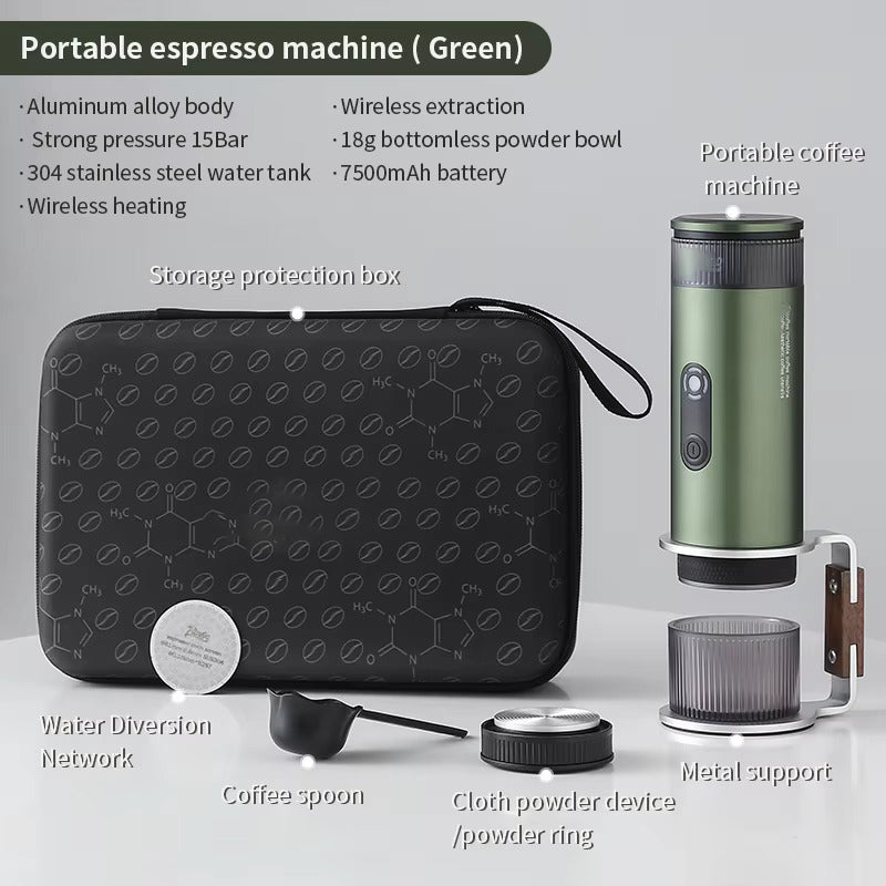 Portable Coffee Maker Espresso Machine 8