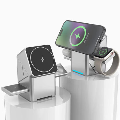 3-in-1 Foldable Magnetic Wireless Charging Station 2