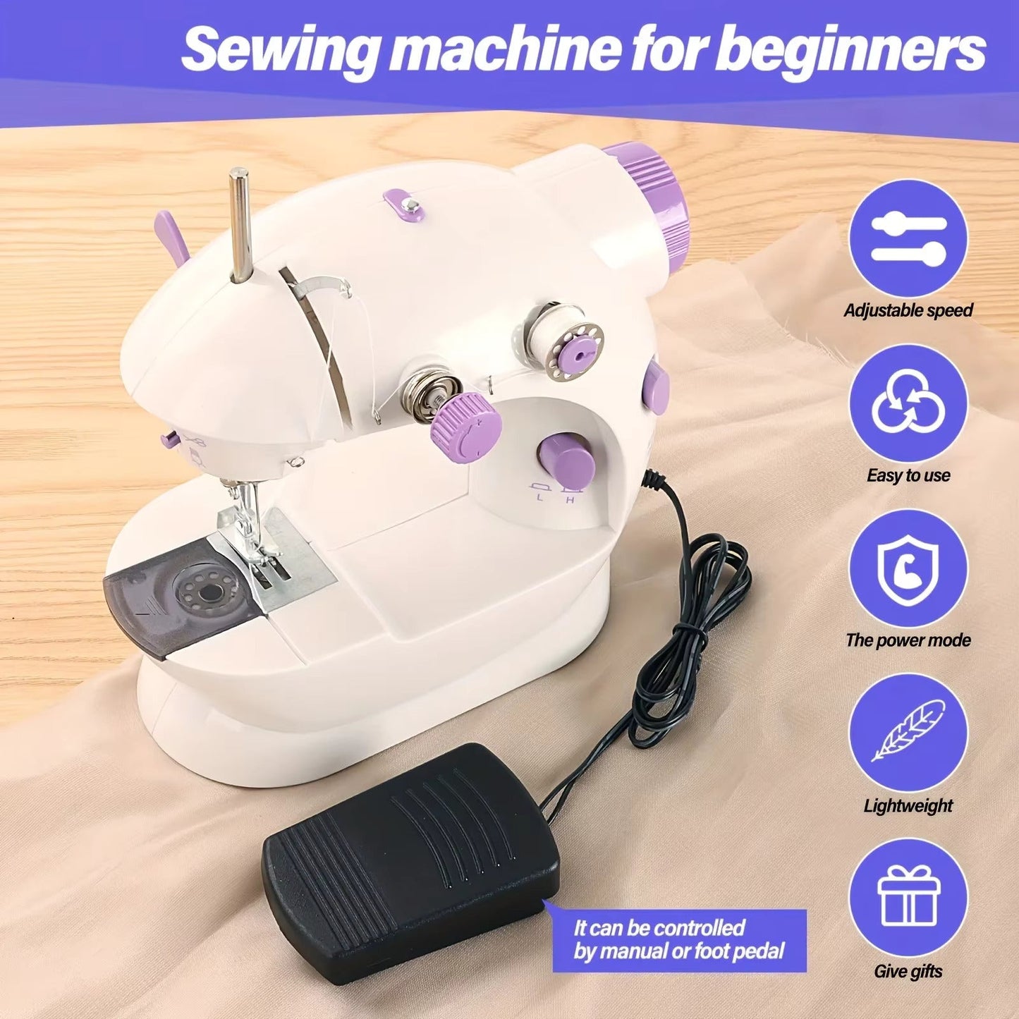 Mini Portable Sewing Machine 6