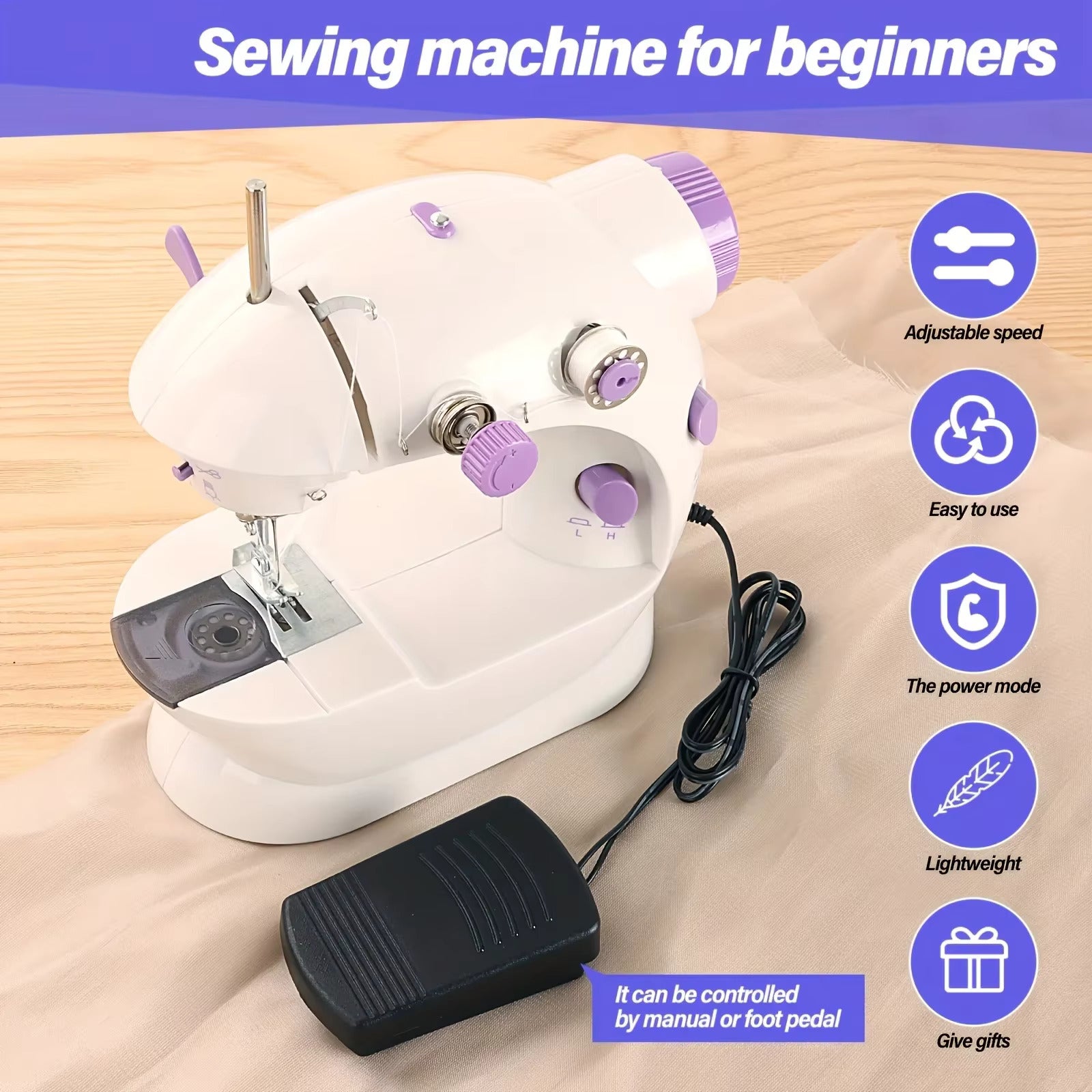 Mini Portable Sewing Machine 6