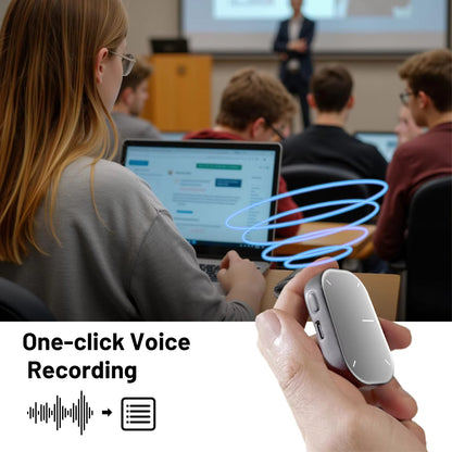 Detachable Air Mouse Wireless Touchpad All-in-one Pocket AI Recording ChatGPT Enabled Mouse Customized Gaming Mouse 4